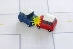 交通事故現場模型